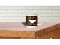 Логотип для кофейни "Coffee point"