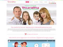 Сайт агенства «VittoriaVita»