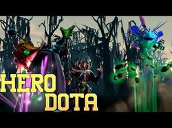 Монтаж и анимация - трейлер турнира "HERO DOTA"