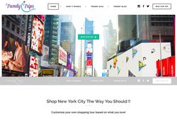 Shopping tour website