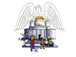 Логотип для детской православной группы