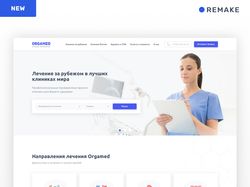 Дизайн онлайн сервиса подбора врачей - Orgamed