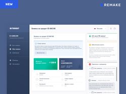 Редизайн dashboard части сервиса - BITEREST.COM