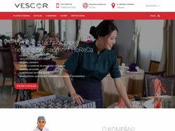 Корпоративный сайт и каталог компании Vescor Group