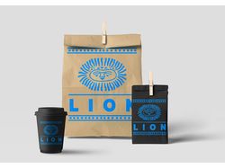 Логотип для кофейни "Lion"