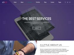Service page