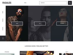 Интернет магазин одежды ux/ui web design
