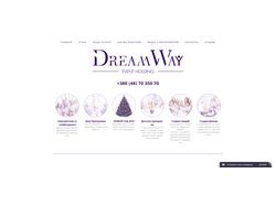 Наполнение сайта ивент-холдинга "Dream Way"