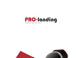 Логотип +фирменный стиль веб-студии "PRO-LANDING"
