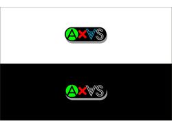 Логотип компании AXAS (разработка мобильных прил.)