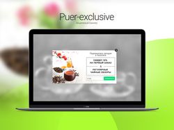 Акционный Баннер для Puer-exclusive