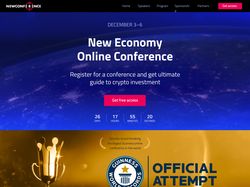 Лендинг - "Conference 2018"
