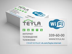 Корпоративная визитная карточка ООО "Тейла"