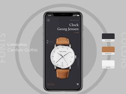Selling watches ui/ux design