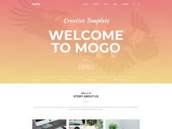 Mogo Landing Page