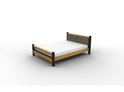 ЗD модель "Двухспальная кровать"