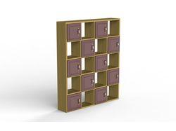 ЗD модель "Книжный шкаф"