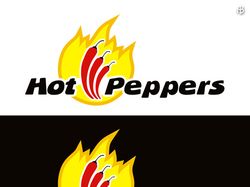 логотип для ночного клуба Hot Peppers