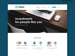 Web site for "P2B Finance"