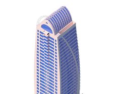 Модель Dubai Arch Tower для ситибилдера