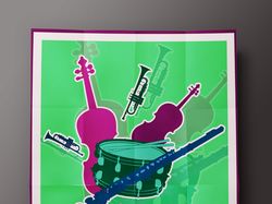 Постер к музыкальному фестивалю