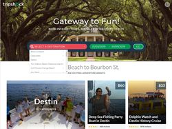 Portal for booking trips and activities