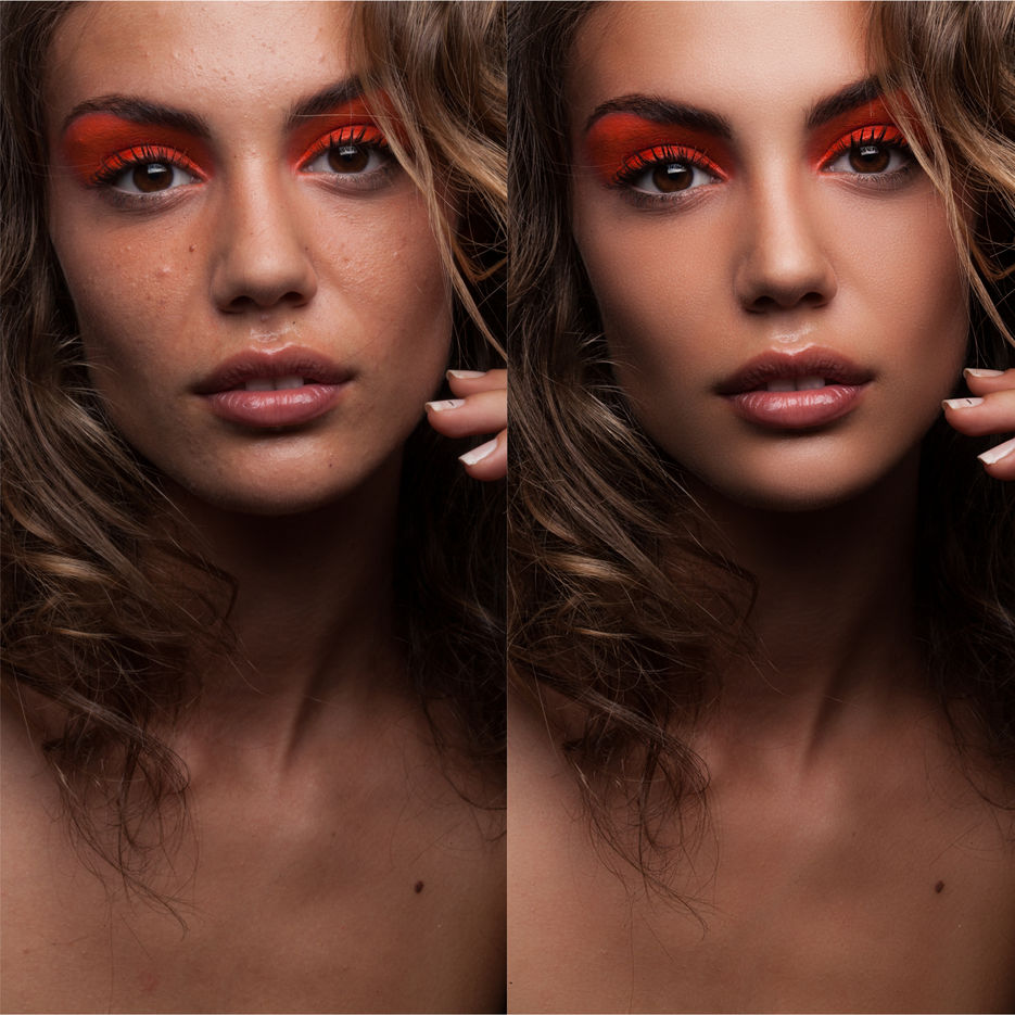 Обработка фото онлайн автоматически бесплатно профессионально макияж