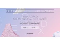 Сервис по подбору и доставке гардероба ODEX