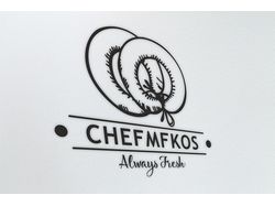 логотип для производства колбасок