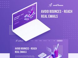 Дизайн Landing page для avoid bounce