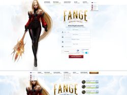 Разработка дизайн сайта для игрового проекта