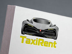 Логотип TAXI RENT  *Рисовка в векторе
