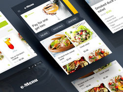 Android e-Menu App