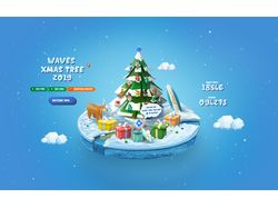 Waves xMas Tree