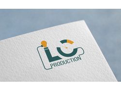Логотип для "Лаборатории креатива LC production"