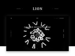 Сайт-визитка | Lion: Студия фотографии |