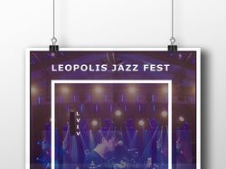 Постер для фестиваля джаза