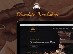 Chocolate Workshop - Webdesign site ecommerce