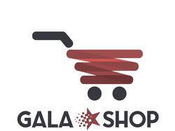Лого для интернет магазина GALA SHOP