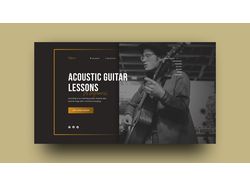 Guitar Lessons Landing Page