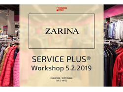 Презентация воркшопа для сети магазинов ZARINA