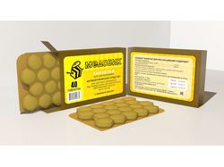 Концепт дизайна упаковки для придуманных таблеток