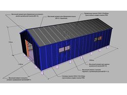 Теплый бокс 220 м²