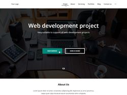 Landing Page "Web Development Project"