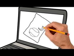 2D рисованная видео анимация, whiteboard animation