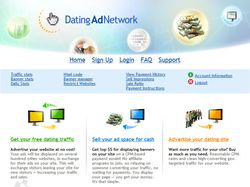Дизайн сайта Dating AdNetwork