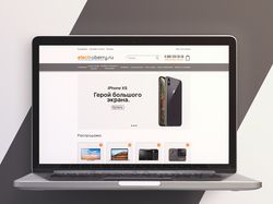 Дизайн интернет магазин "ElectroBerry.ru"