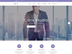 Шаблон сайта для бизнес/веб-агентств Citrix