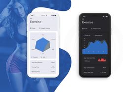 Activity sport tracker - App Design Concepts
