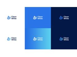Логотип Clean White
